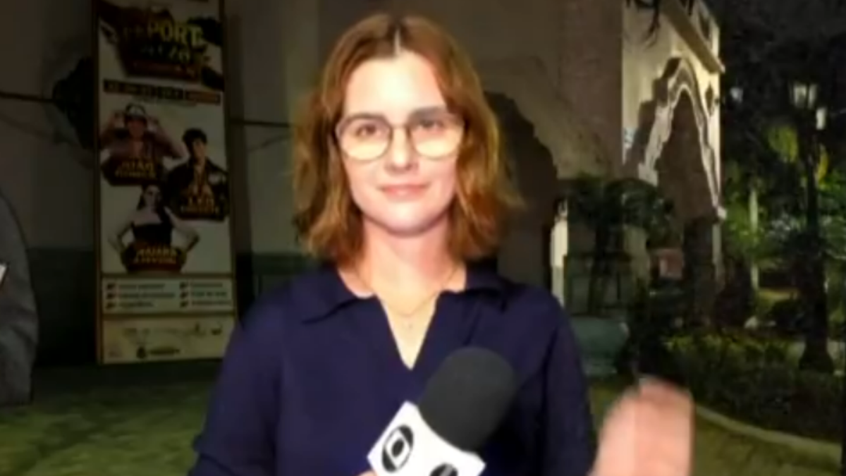 Juliana Guzzo é repórter da Globo. Foto: Reprodução/Inter TV