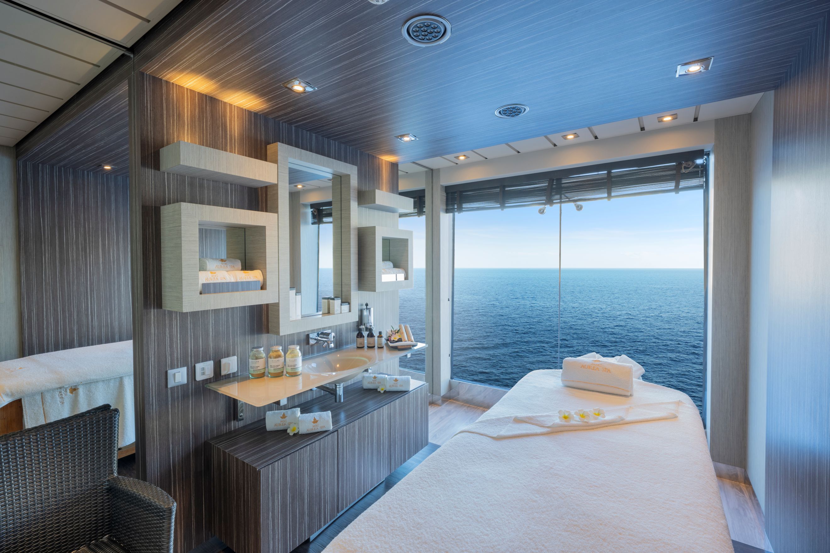 Spa da embarcação MSC Divina. Foto: Divulgação: MSC Cruzeiros