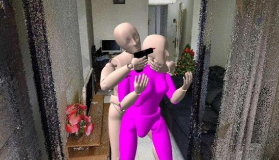 A perícia realizada no apartamento onde ocorreu a morte da PM Gisele. Foto: Arquivo Investigação Criminal