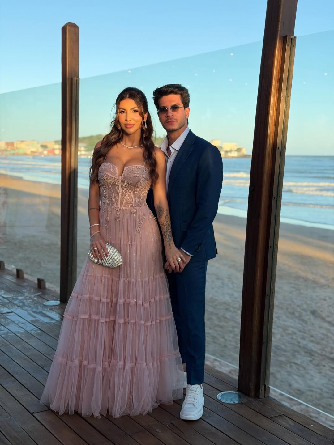Arthur Aguiar e Jheny Santucci se separam após três meses de casamento.. Foto: Reprodução/Instagram