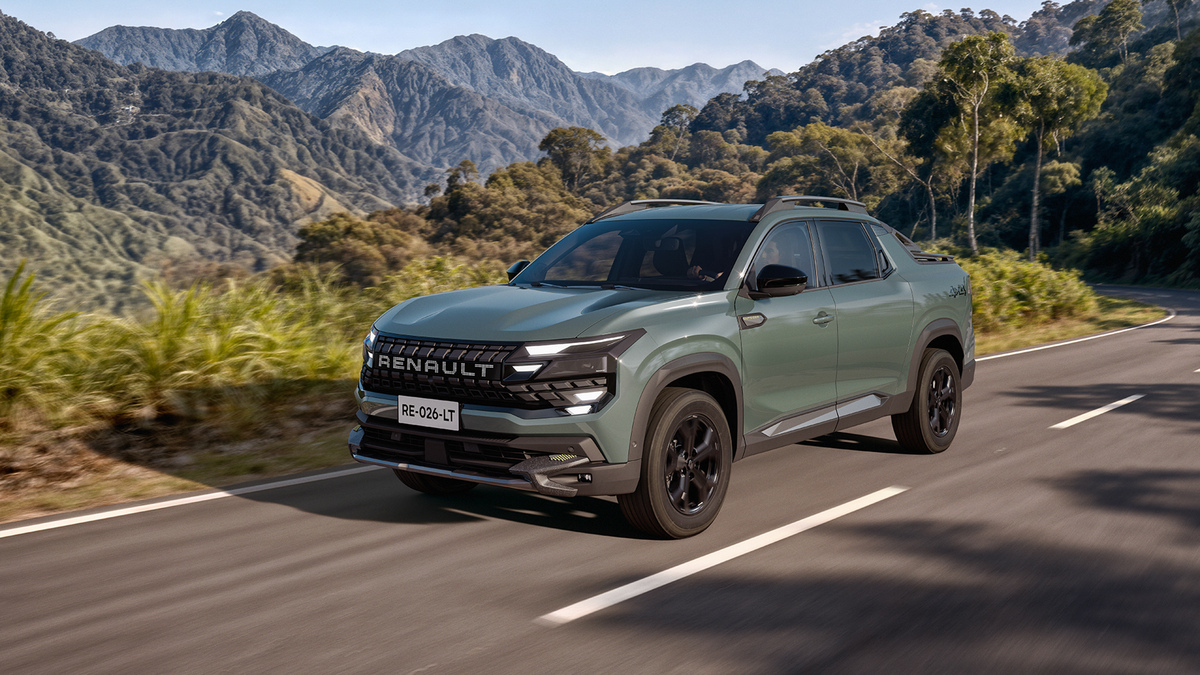 Renault Niagara chega ao mercado com quatro versões e opção de tração 4x4. Foto: divulgação/Renault