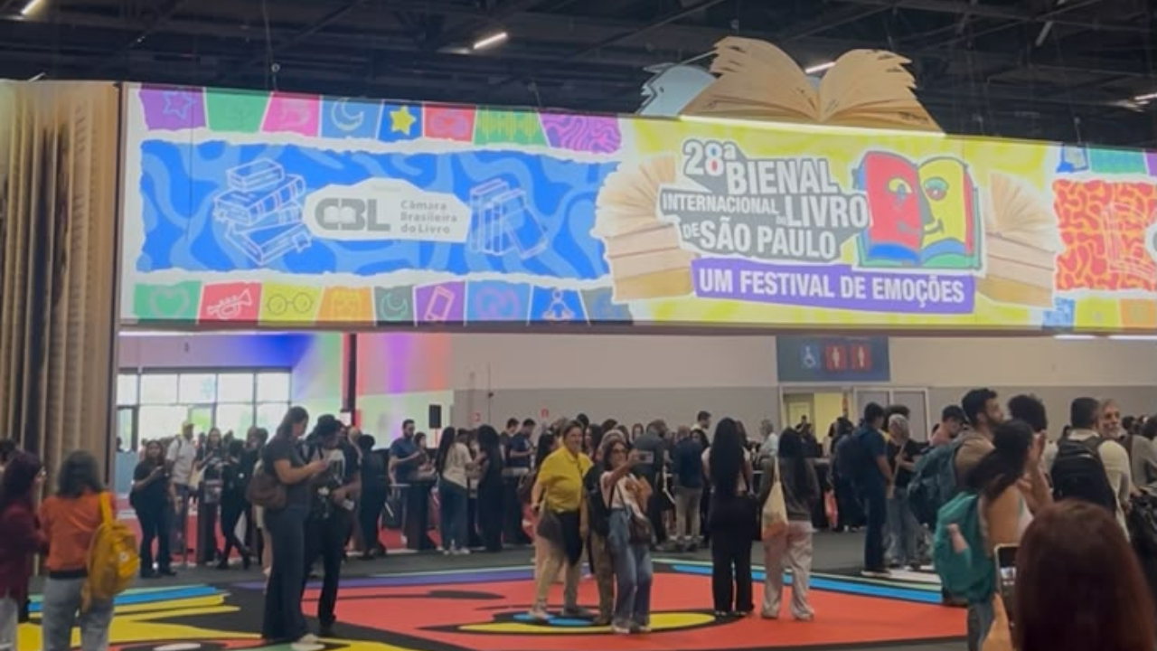 Bienal do Livro 2026. Foto: iG/Sandra Cotrim