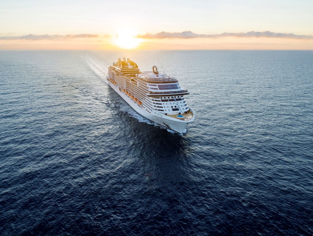 MSC Virtuosa. Foto: Divulgação: MSC Cruzeiros