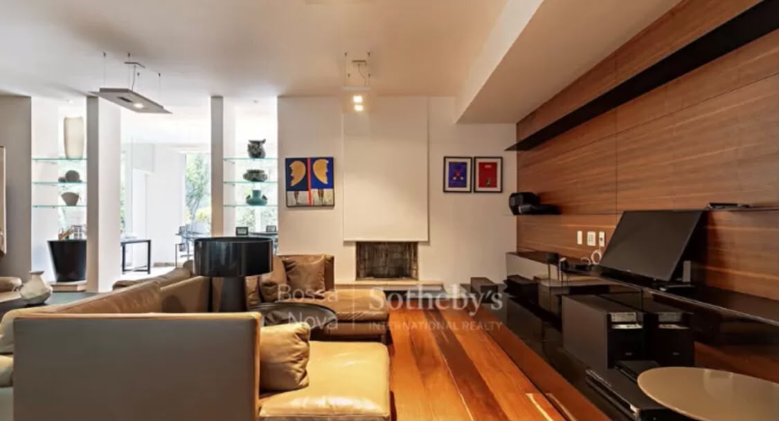 Mansão de Gal Costa . Foto: Bossa Nova Sotheby's