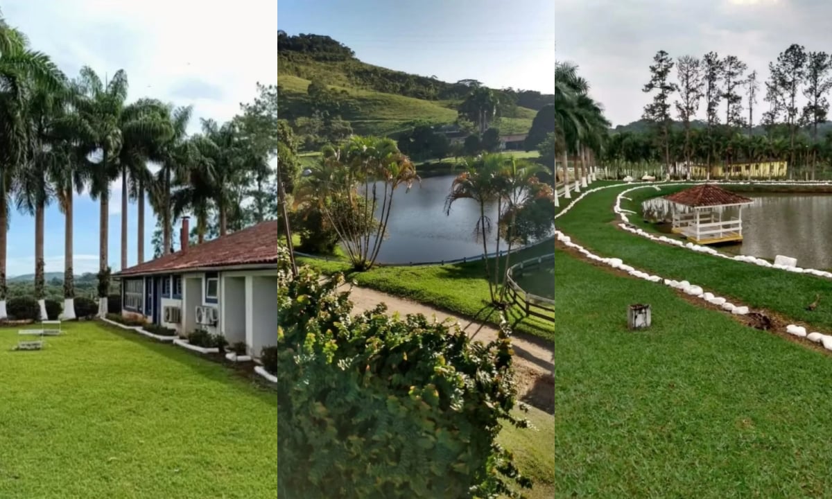 Fazenda de Pelé. Foto: Reprodução/Instagram/robertocolalilloimoveis