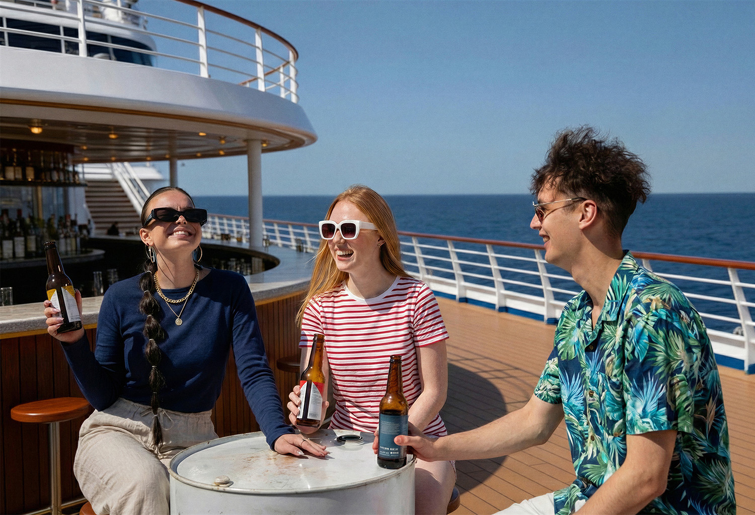 Bar. Foto: Divulgação: Buenavista - Costazul Cruceros