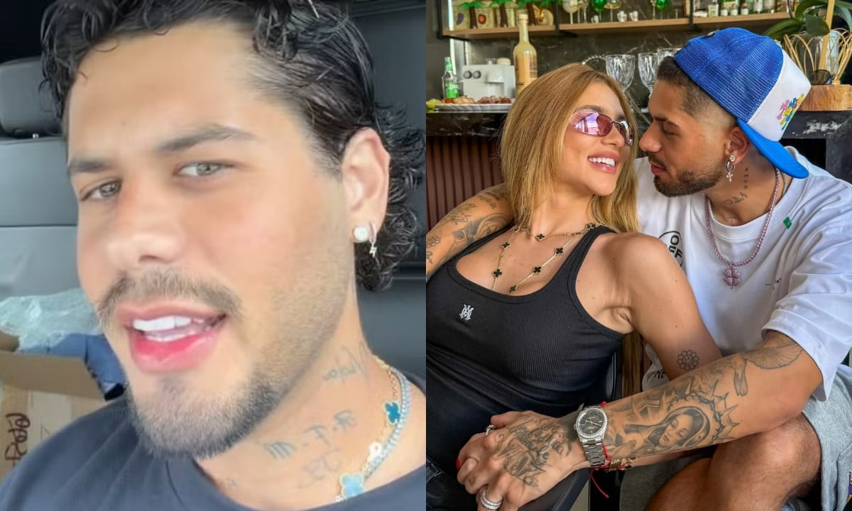 Virginia se hospeda no apartamento de Zé Felipe após terminar namoro com Vini Jr... Foto: Reprodução/Instagram/zefelipe
