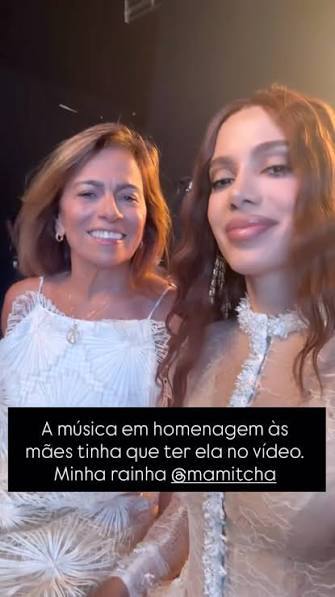 Mãe de Anitta fala sobre estreia da filha como Rainha da Grande Rio. Foto: Reprodução/Instagram
