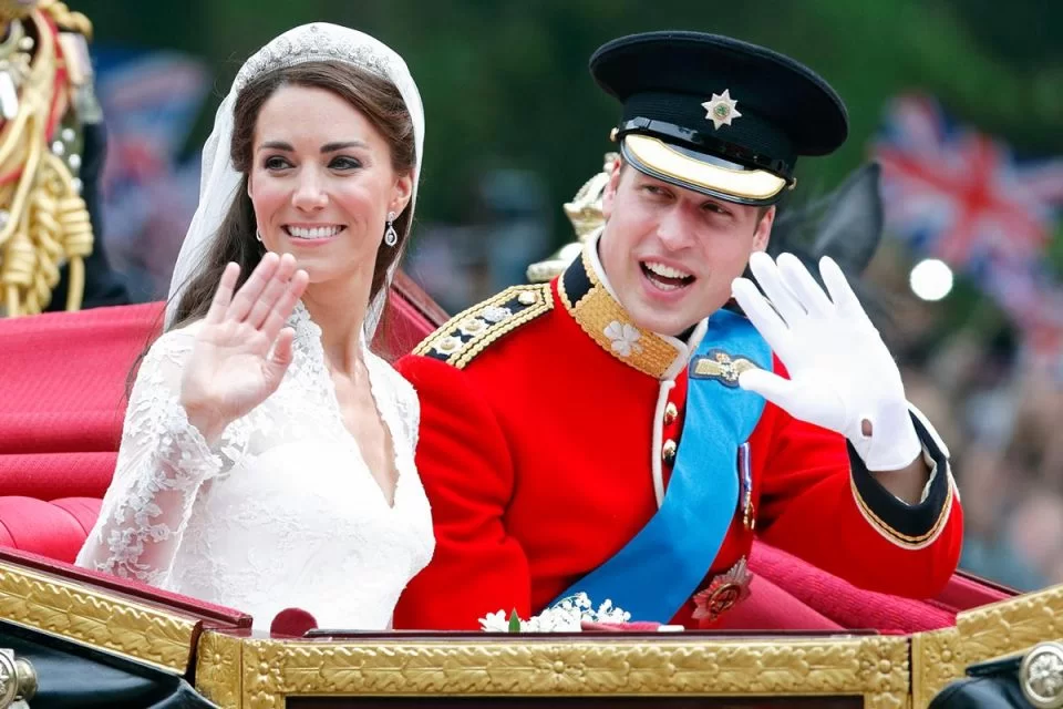 Kate Middleton já era rica antes se tornar princesa. Foto: Reprodução/Getty Images