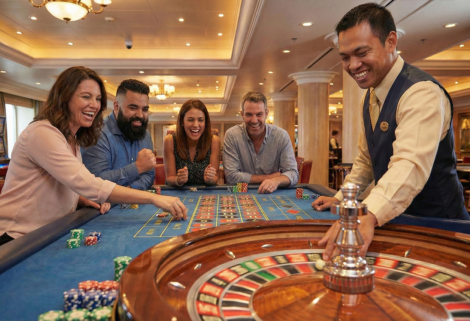 Cassino. Foto: Divulgação: Buenavista - Costazul Cruceros