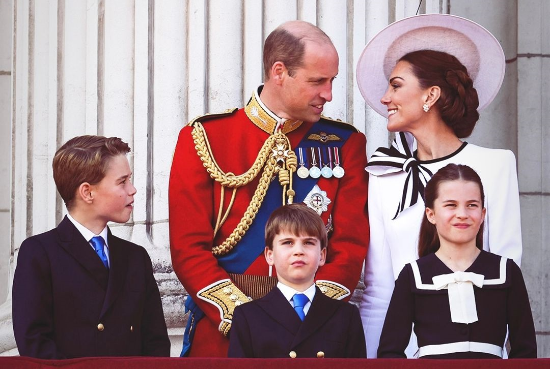 Kate Middleton já era rica antes se tornar princesa. Foto: Reprodução/Instagram oficial Prince and Princess of Wales
