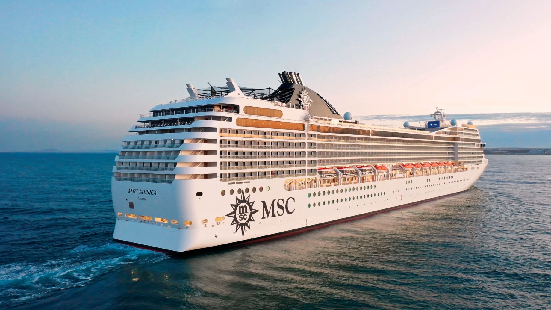 MSC Musica. Foto: Divulgação: MSC Cruzeiros