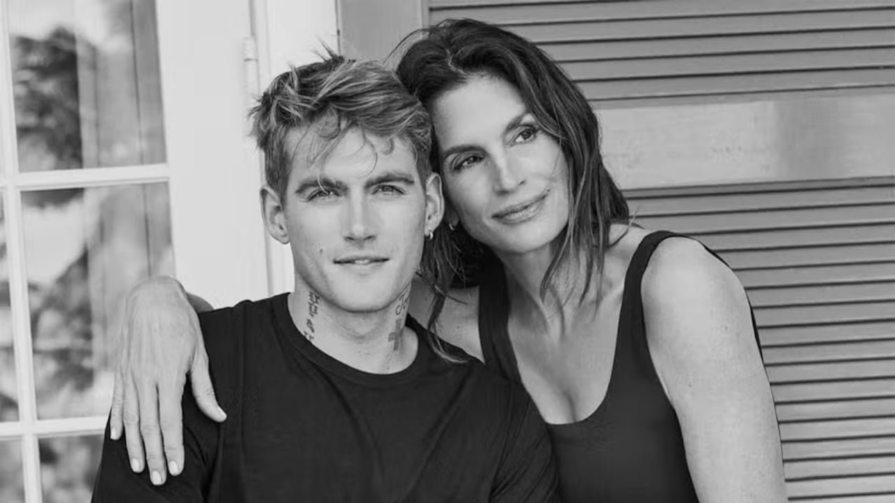Presley Gerber e Cindy Crawford. Foto: Reprodução/Instagram/presleygerber