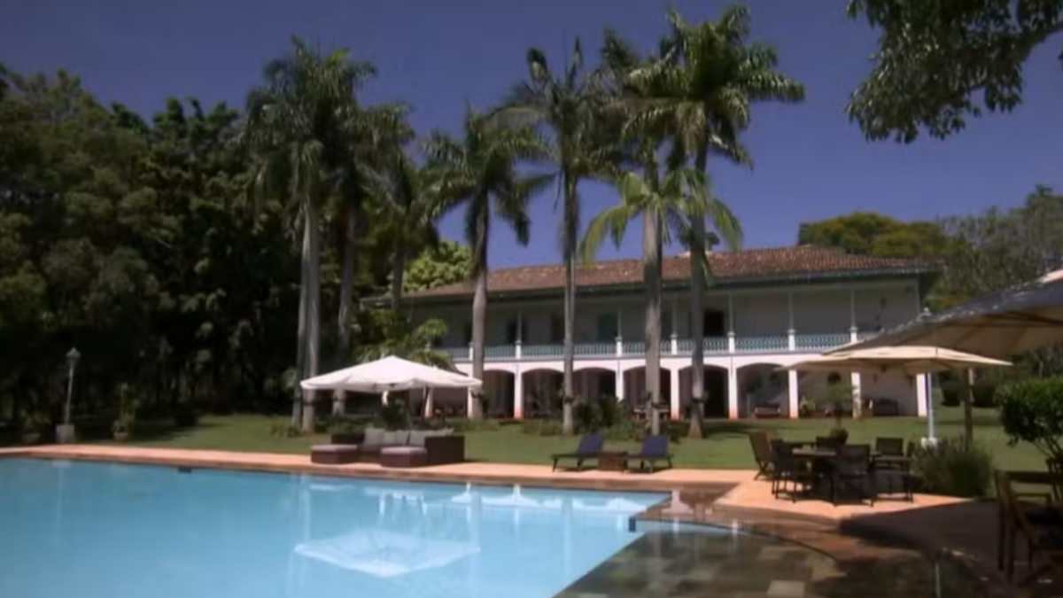 Fazenda de Ana Maria Braga. Foto: Reprodução/TV Globo