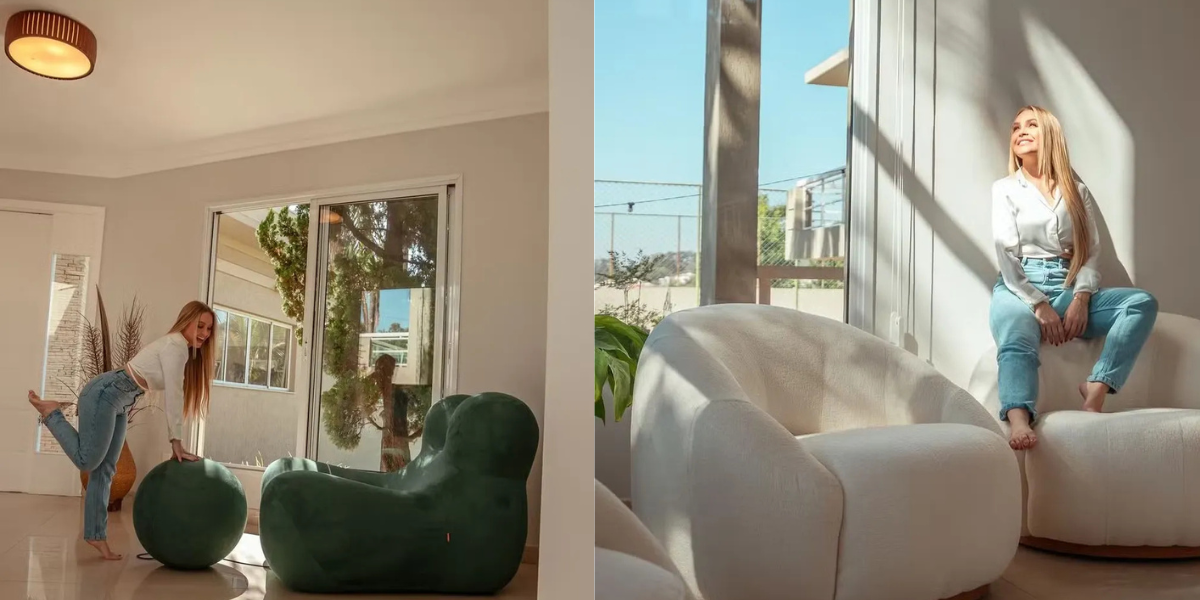 Carla Diaz vive em mansão luxuosa de 2 mil m² em São Paulo. Foto: Reprodução/Instagram/@carladiaz