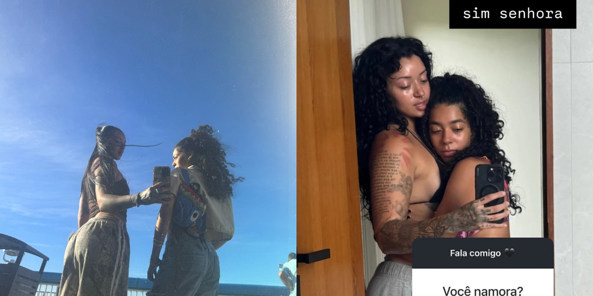 Camilly Victória confirma namoro com modelo norte-americana.. Foto: Reprodução/Instagram