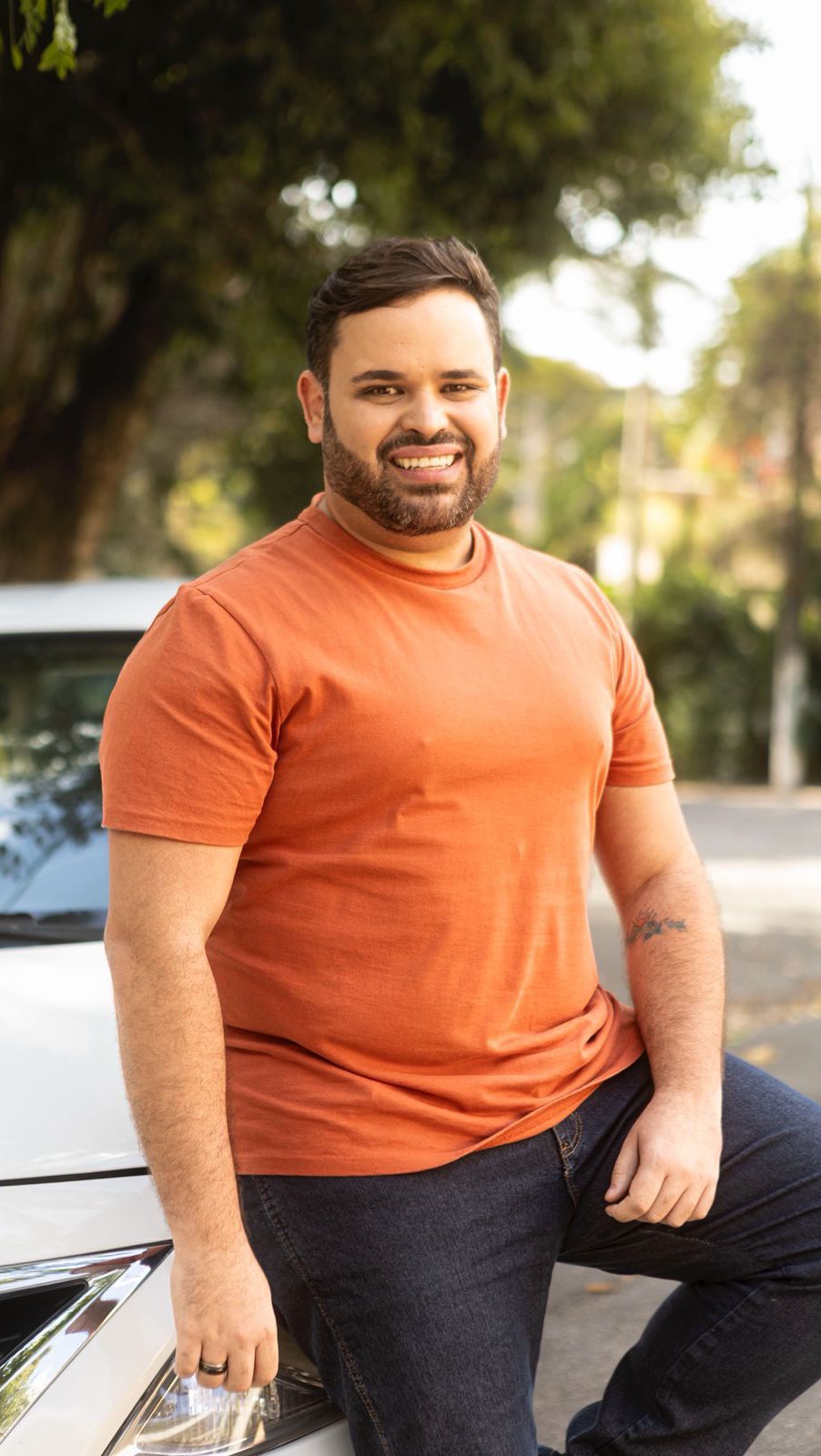 Michel Nogueira trabalha como Uber e influenciador digital.. Foto: Reprodução/Instagram