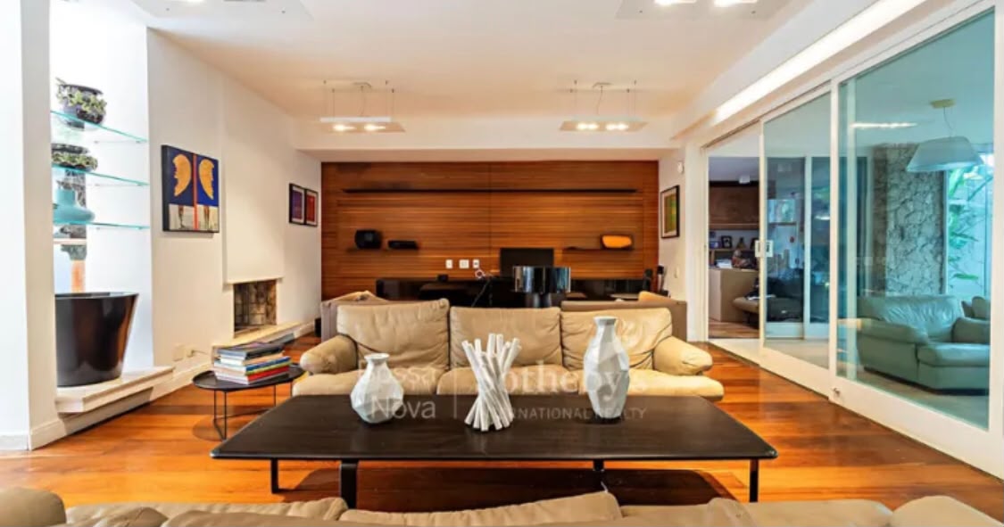 Mansão de Gal Costa . Foto: Bossa Nova Sotheby's