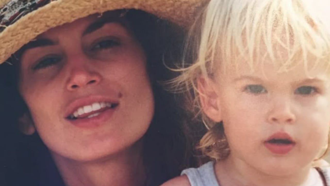 Presley Gerber e Cindy Crawford. Foto: Reprodução/Instagram/presleygerber