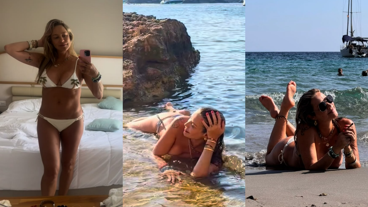 Luana Piovani curte praia de nudismo em Ibiza. Foto: Reprodução/Instagram/luapio