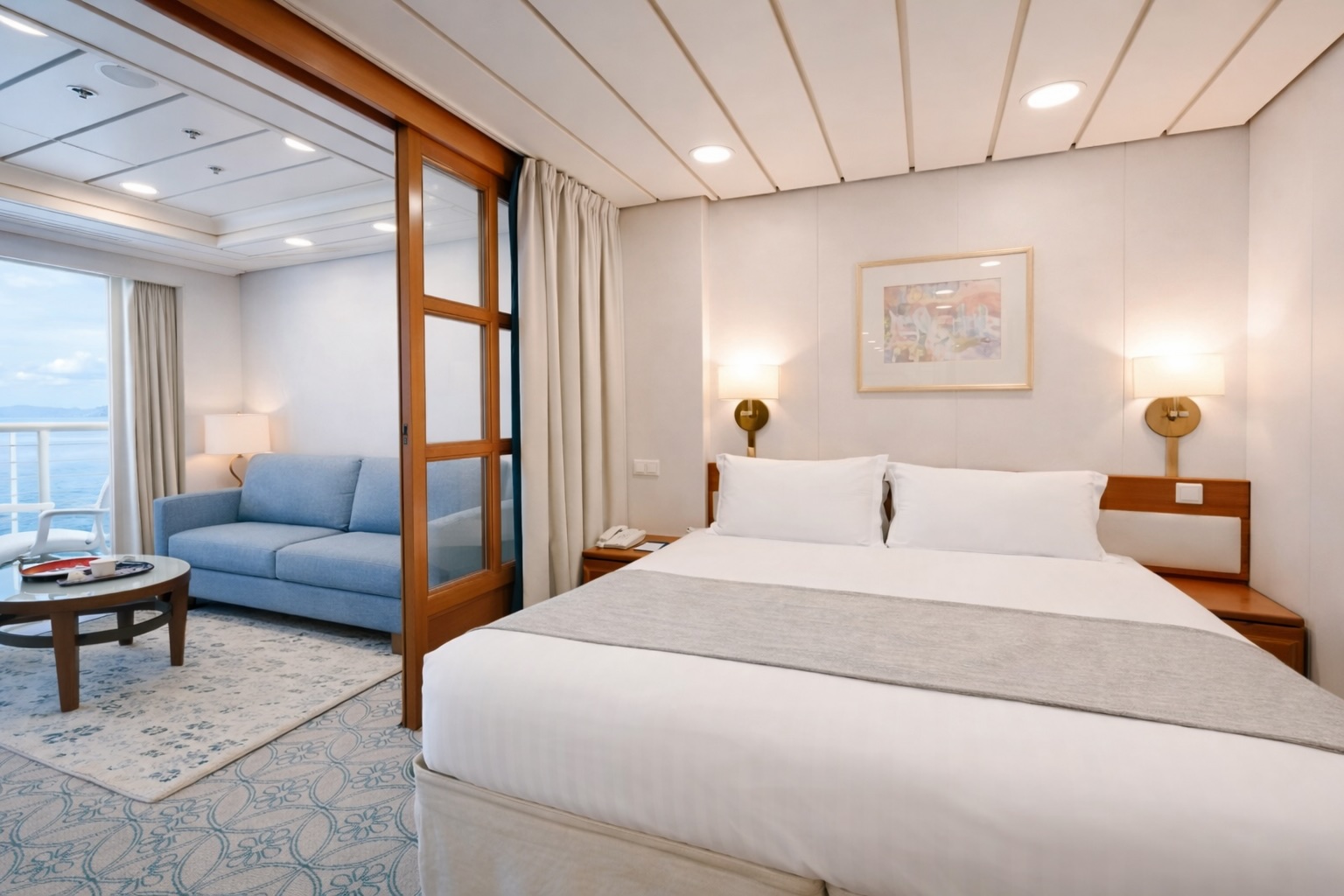 Suíte. Foto: Divulgação: Buenavista - Costazul Cruceros