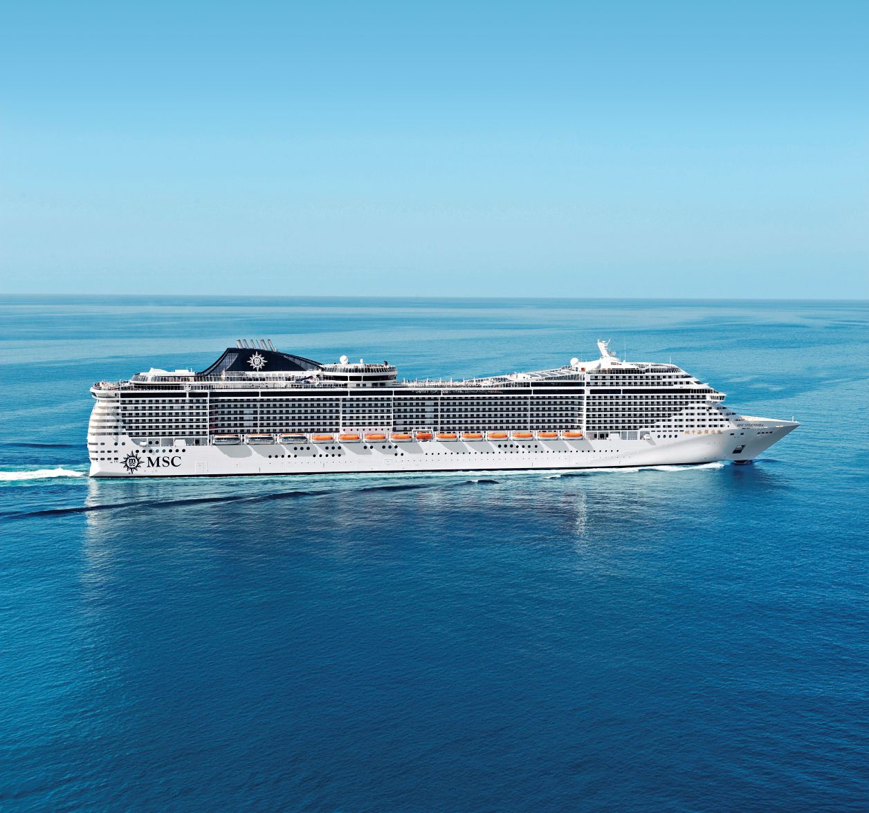 Navio MSC Splendida. Foto: Divulgação: MSC Cruzeiros