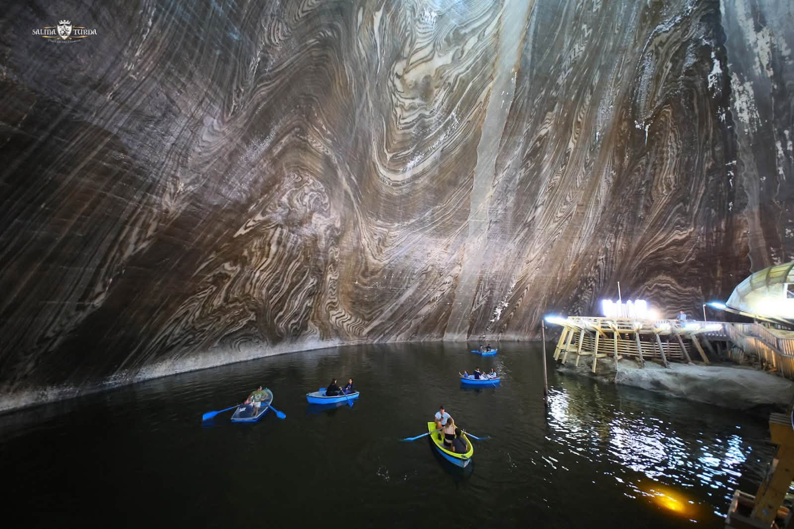 Parque Salina Turda - Romênia. Foto: Divulgação: Salina Turda