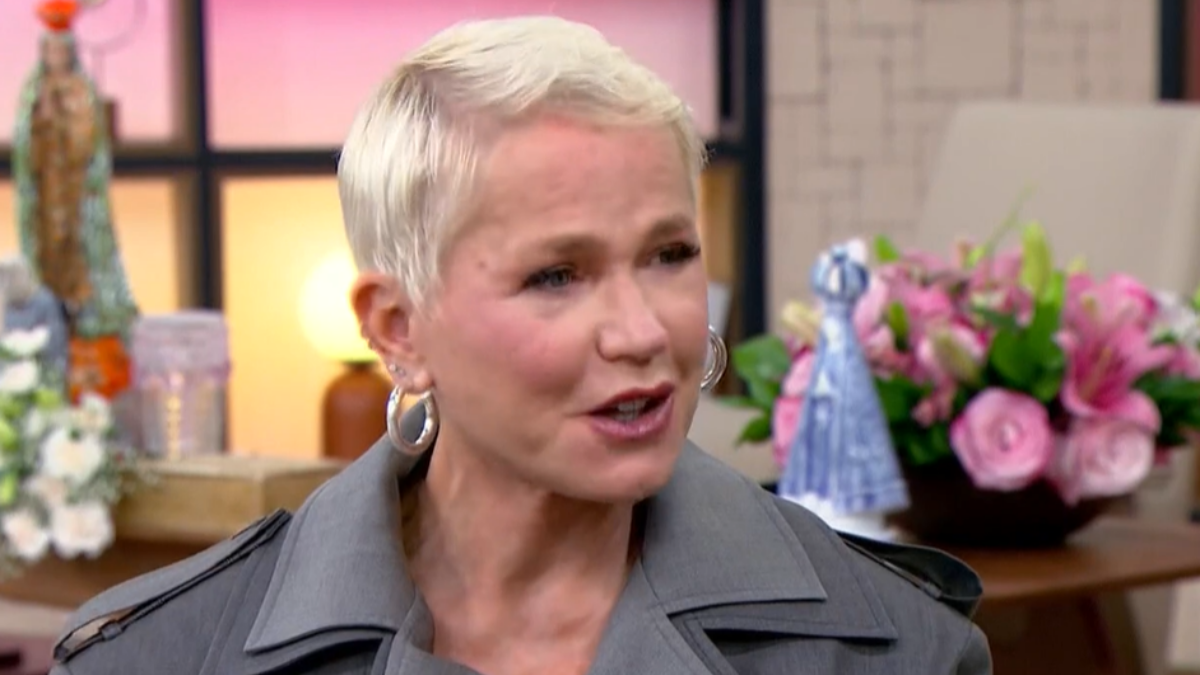 Xuxa reage à críticas de Mara Maravilha: ' Tá querendo pegar carona na nave'. Foto: Reprodução/TV Globo