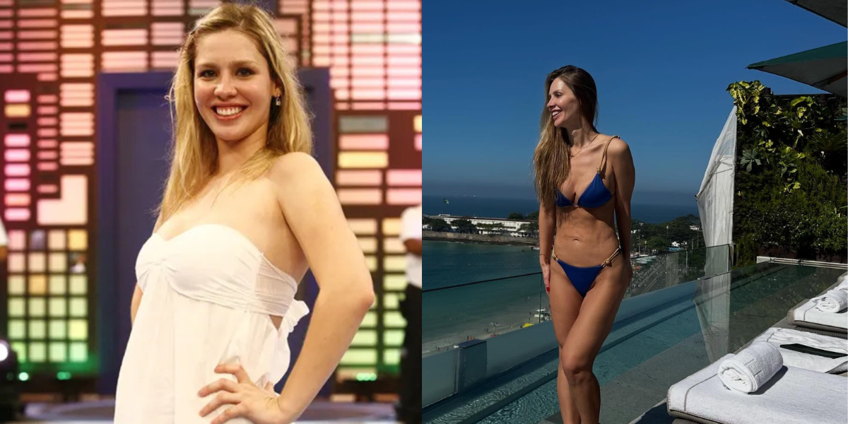 Ex-BBB Ana Carolina Madeira, revela perda de 32 kg e mostra antes e depois. Foto: Reprodução/Globo/Instagram 
