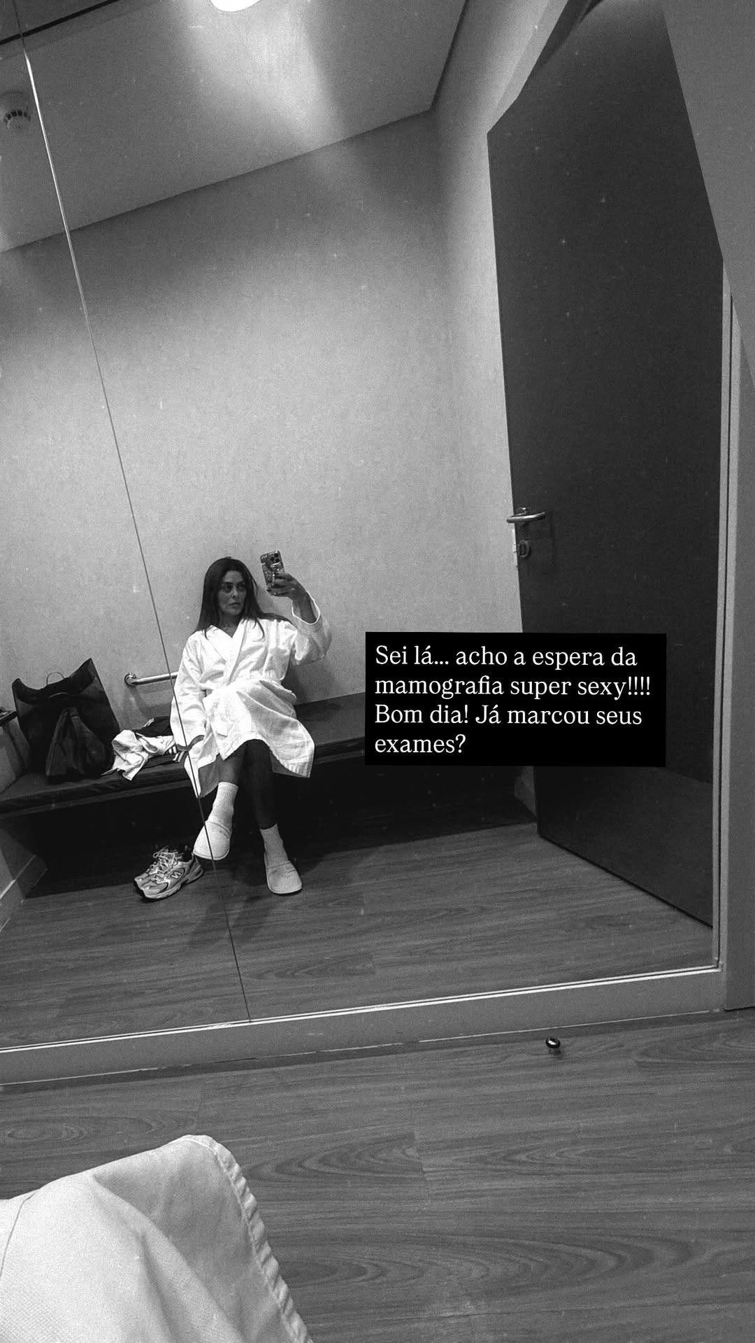 Juliana Paes incentiva fãs a fazerem mamografia. Foto: Reprodução/Instagram/@julianapaes