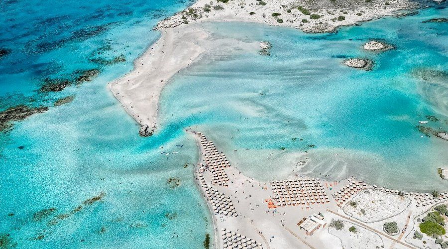 Praia de Elafonissi - Creta, Grécia. Foto: Reprodução: Trip Advisor