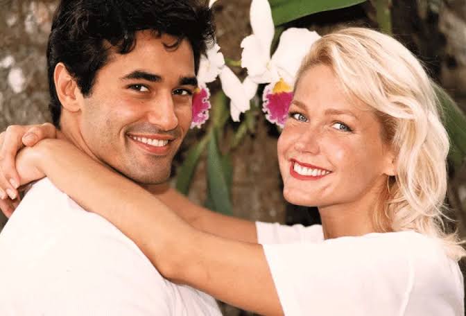 Xuxa e Luciano Szafir. Foto: Reprodução internet