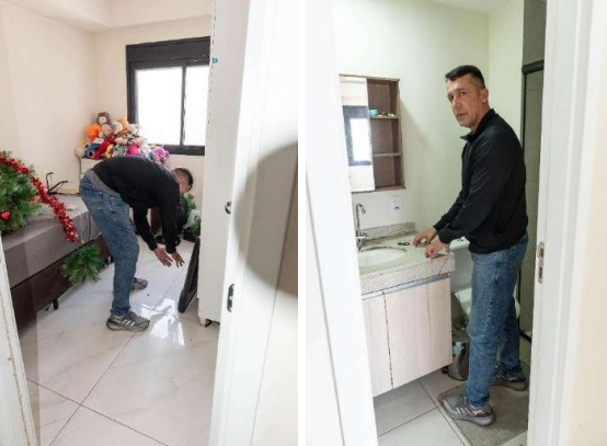 Simulação na versão do tenente-coronel Geraldo. Foto: Arquivo Investigação Criminal