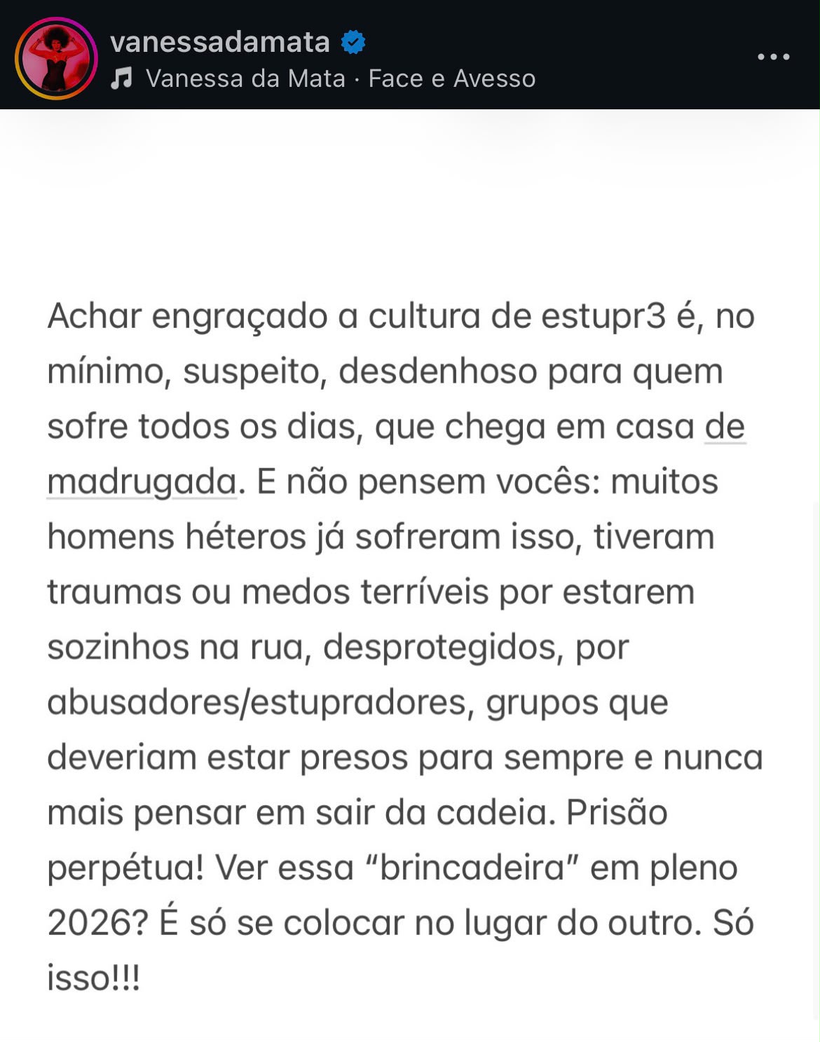 Foto: Reprodução Instagram