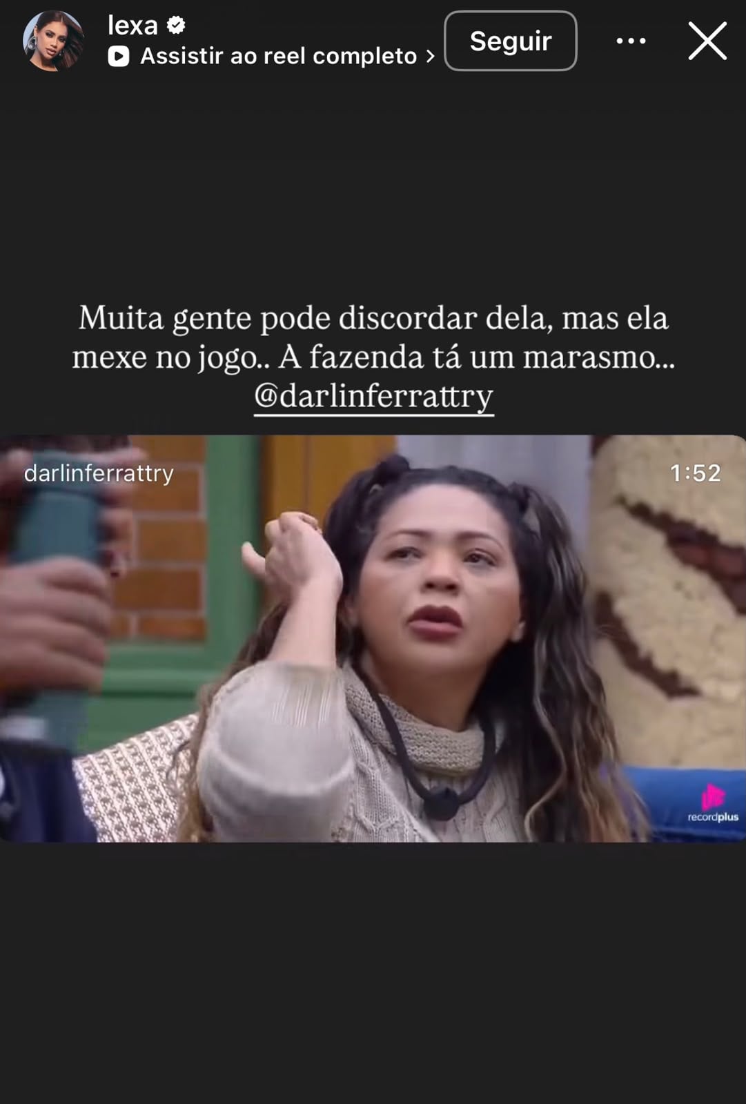 Foto: Reprodução Instagram