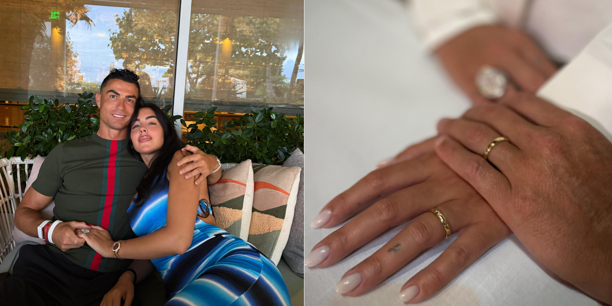 Cristiano Ronaldo e Georgina se casam em mansão de R$ 210,5 milhões.. Foto: Reprodução/Instagram/@georginagio