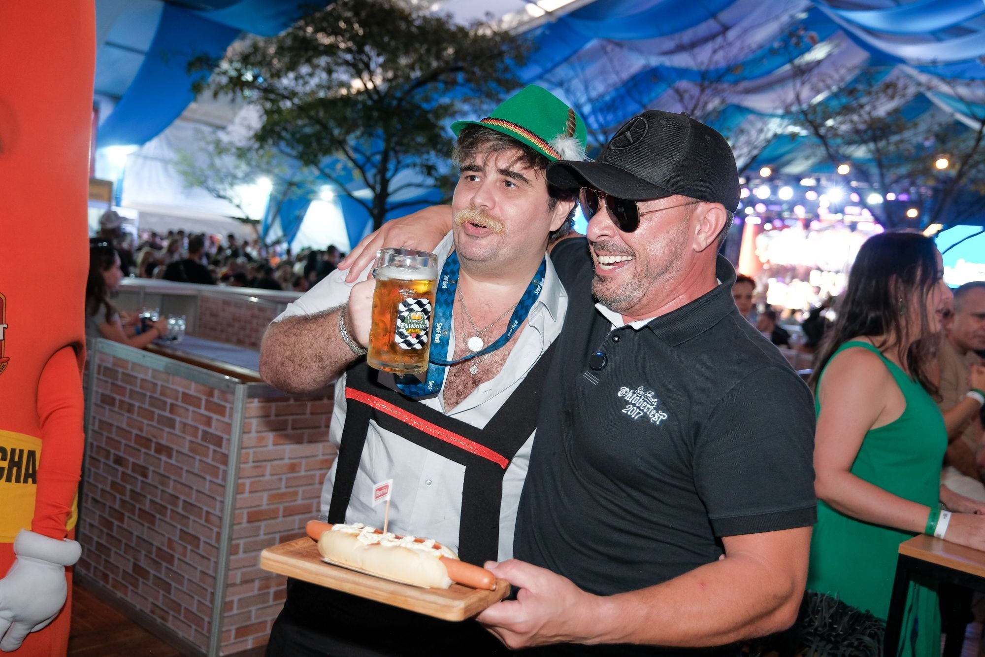Salsicha desenvolvida para a São Paulo Oktoberfest 2026. Foto: Divulgação