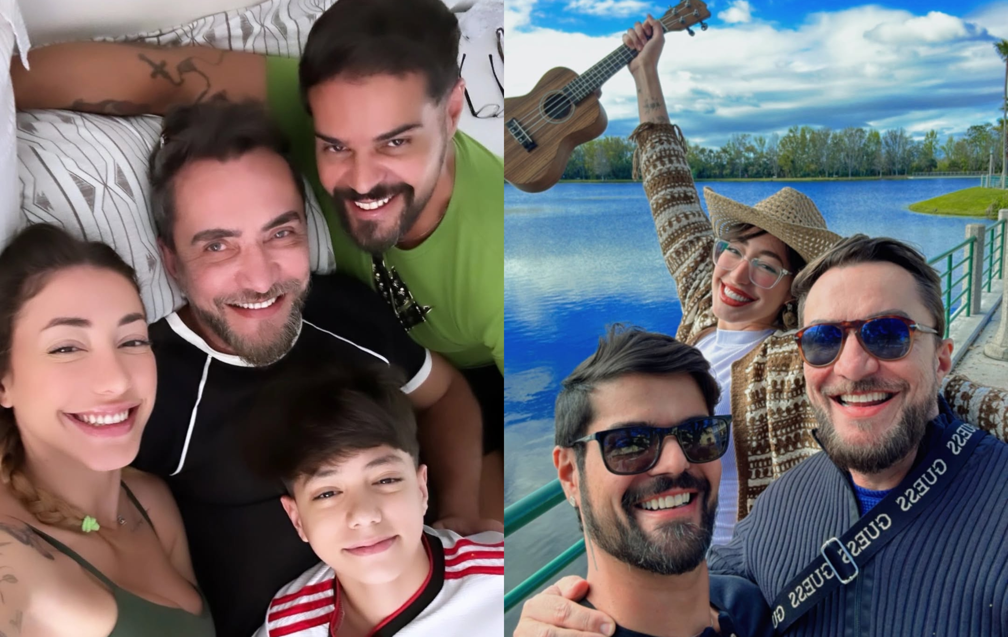 A família de Nicole Louise reunida. Foto: Reprodução das Redes Sociais