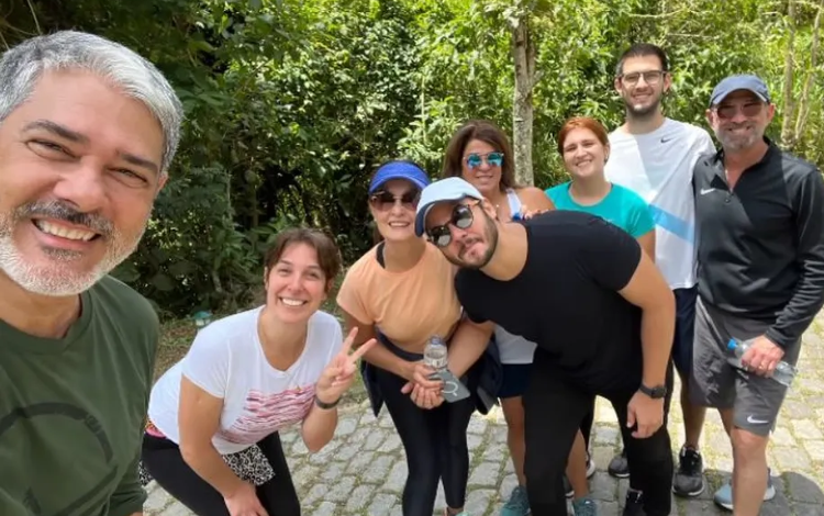 William Bonner, Natasha Dantas, Fátima Bernardes e Tulio Gadelha. Foto: Reprodução/ Instagram