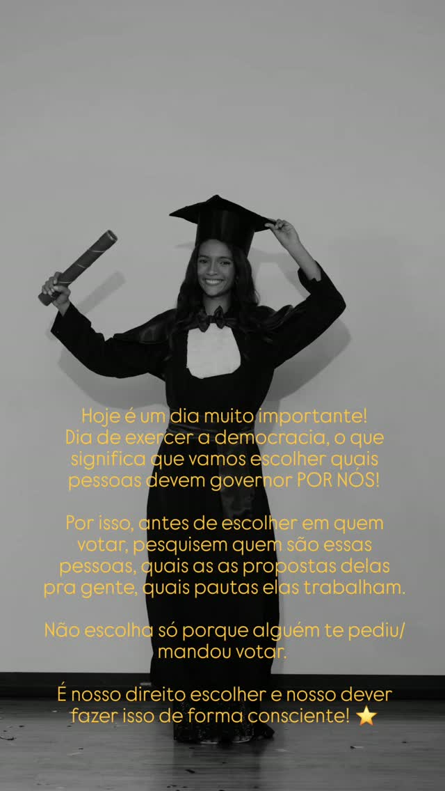 Rayssa Leal pede voto consciente nas eleições deste domingo. Foto: Reprodução/Instagram