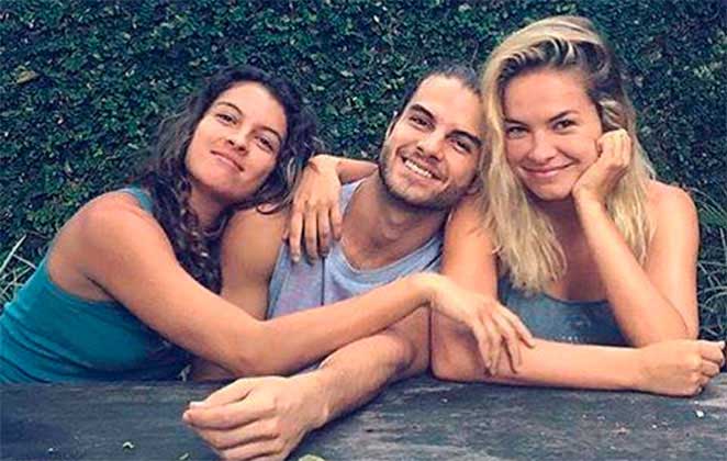 Ana Terra, Daniel e Lua Blanco.. Foto: Reprodução/Instagram