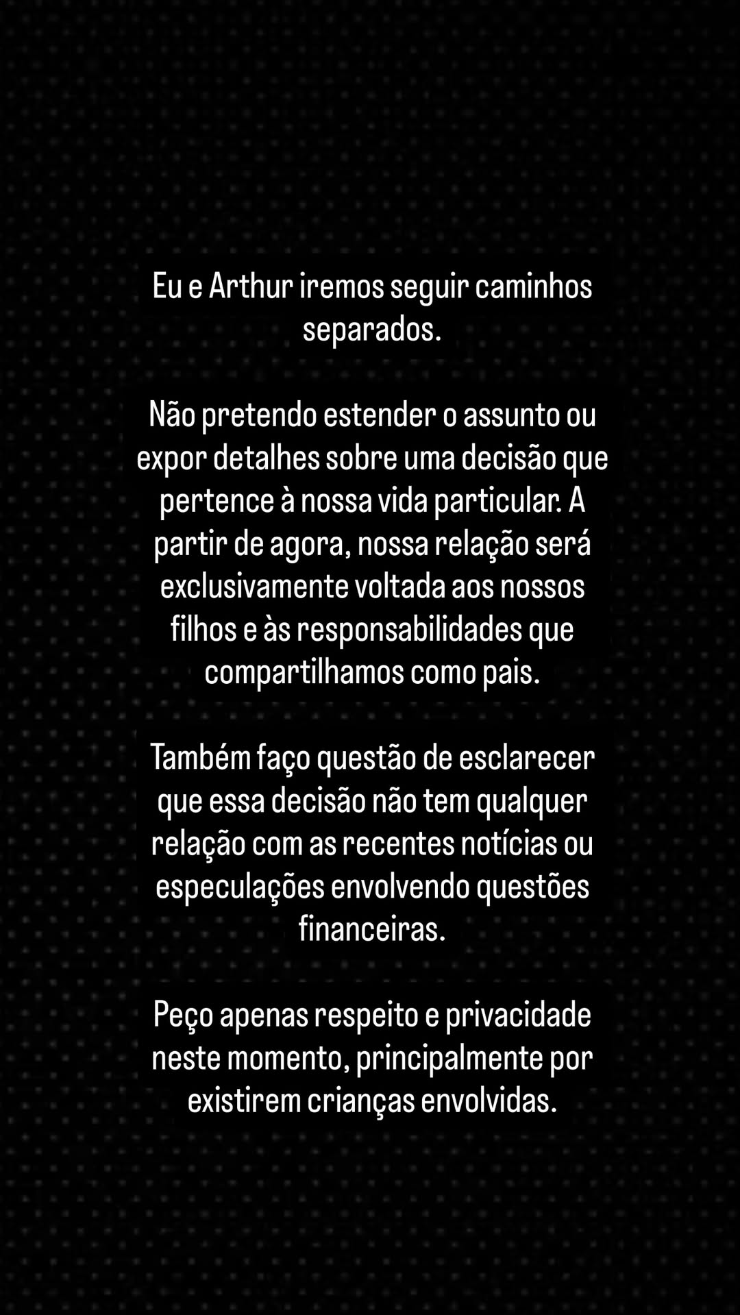 Arthur Aguiar e Jheny Santucci se separam após três meses de casamento.. Foto: Reprodução/Instagram