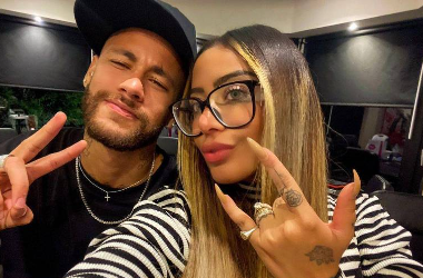 Irmã de Neymar, Rafaella Santos, é hostilizada por torcedores do Mirassol em partida contra o Santos. Foto: Reprodução Instagram