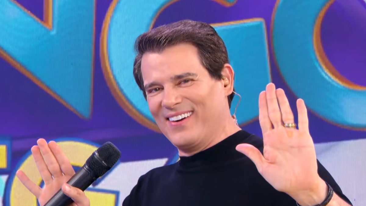 Celso Portiolli é citado na Globo. Foto: Reprodução/SBT