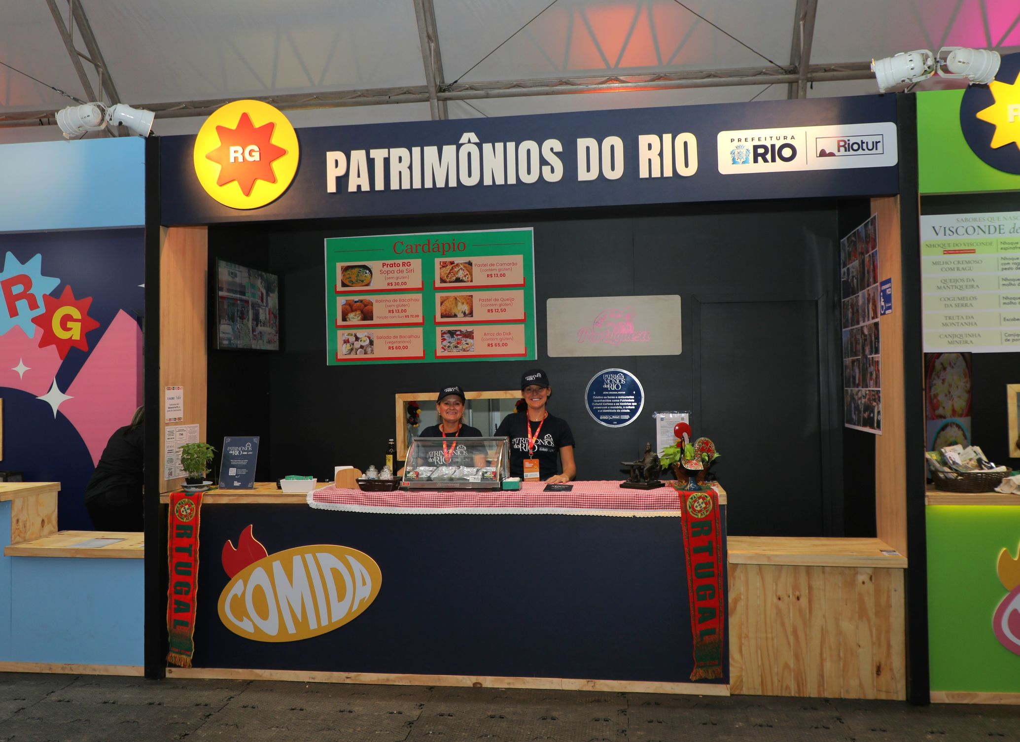 Bar da Portuguesa no estando Patrimônios do Rio. Foto: Divulgação: Riotur / Foto Alexandre Macieira