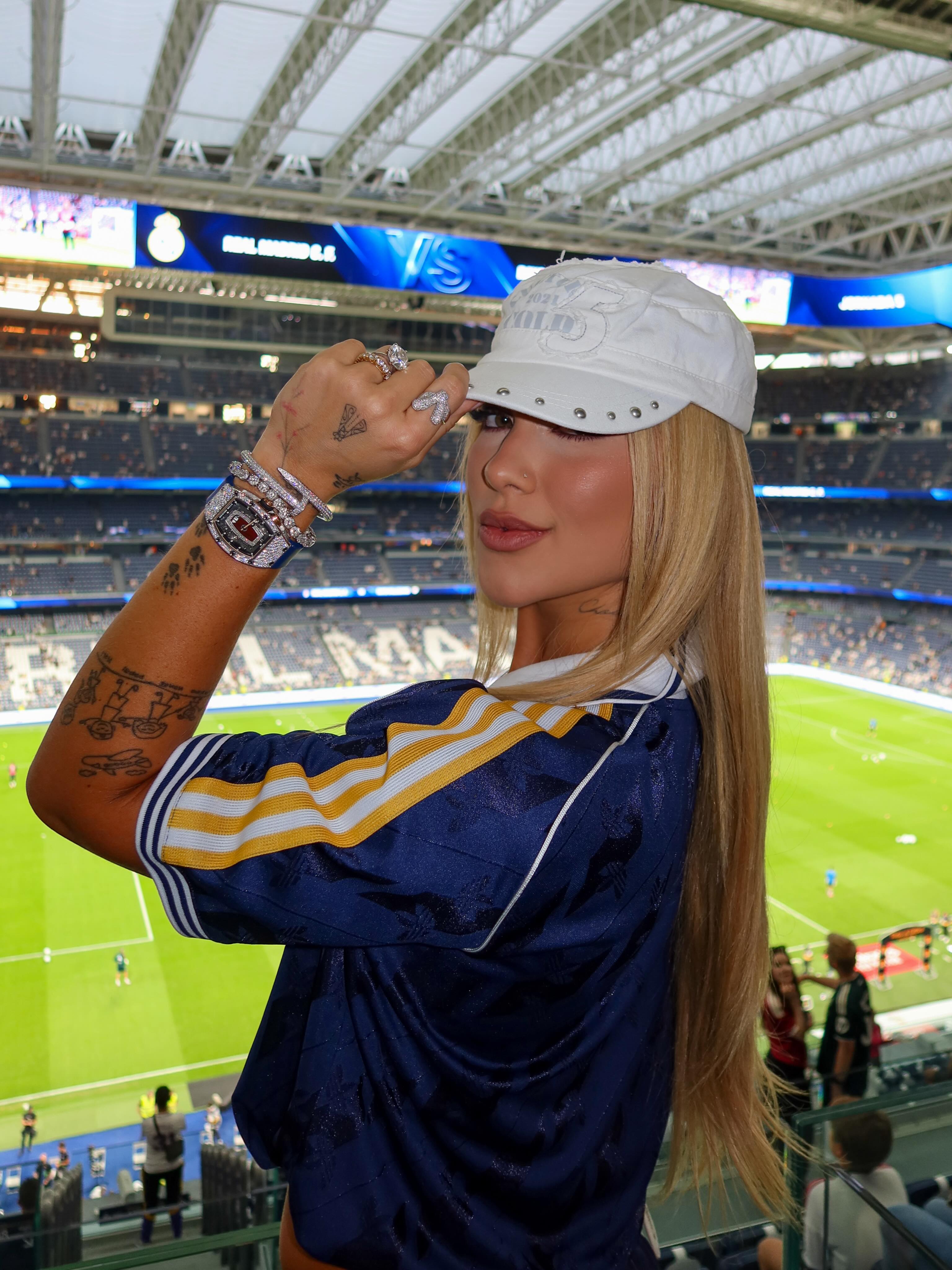 Virginia viaja para Madrid e acompanha jogo de Vini Jr.. Foto: Reprodução/Instagram/@virginia
