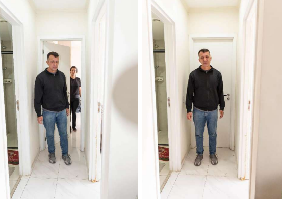 Simulação na versão do tenente-coronel Geraldo. Foto: Arquivo Investigação Criminal