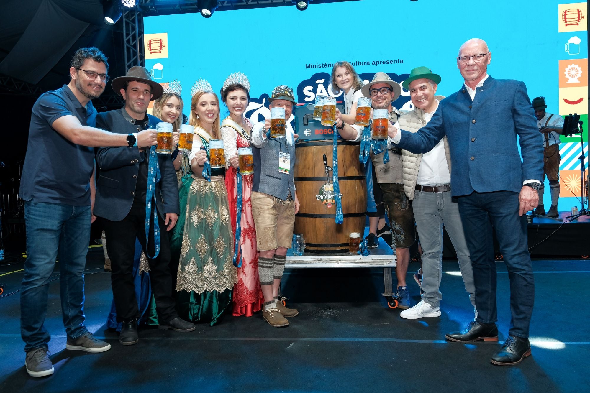 Chopp na São Paulo Oktoberfest 2026. Foto: Divulgação
