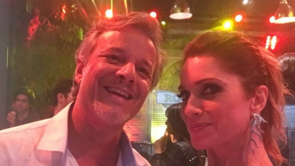 Leticia Spiller e Marcelo Novaes. Foto: Reprodução/Instagram/@arealspiller