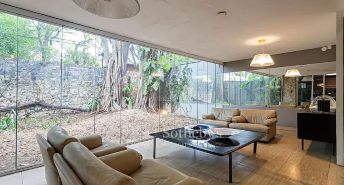 Mansão de Gal Costa . Foto: Bossa Nova Sotheby's